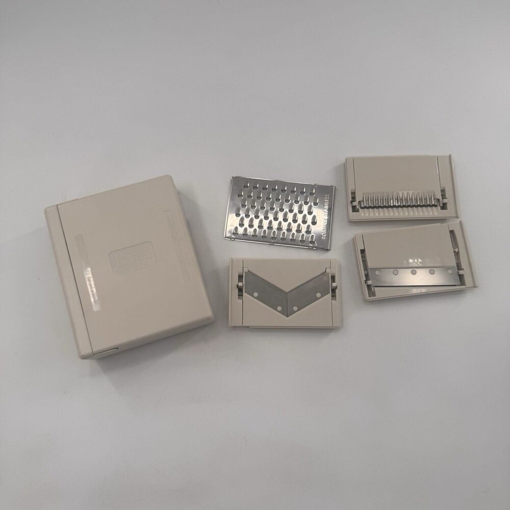The Pampered Chef Ultimate Mandoline Slicer Storage Box Blades Replacement Part